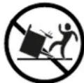 BOSCH HII8057C - DANGER OF TIPPING ON RANGES - 1