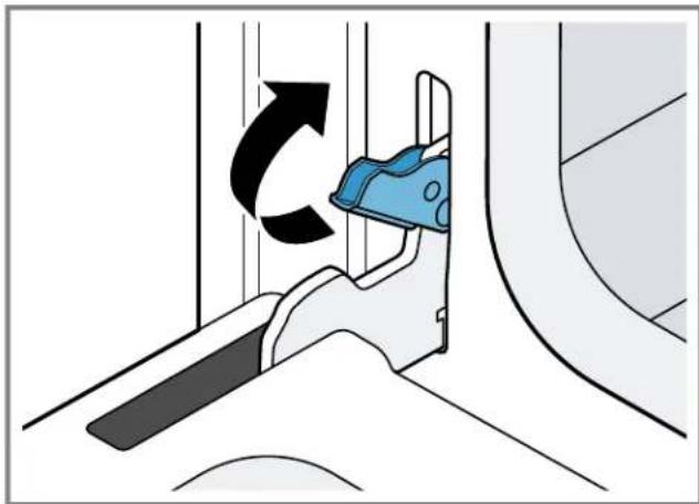 BOSCH HII8057C - Reinstalling the oven door - 2