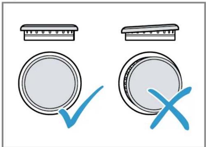 BOSCH HDS8655C - Checking burner cap placement - 1