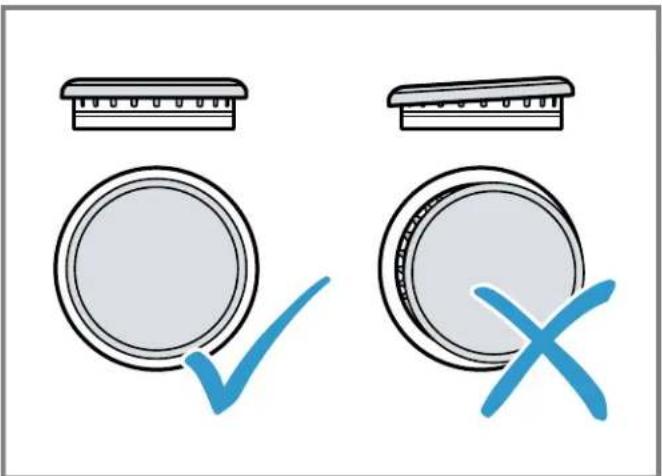 BOSCH HDS8045C - Positionnement du chapeau et de la base du brûleur - 2
