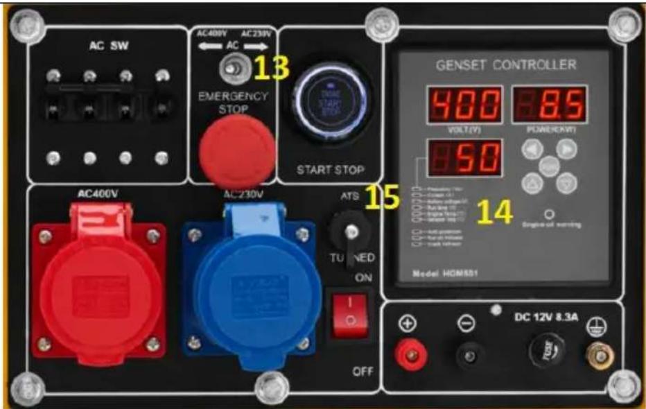 MSW AVR 5500F - DOCIERANIE SILNIKA - 3