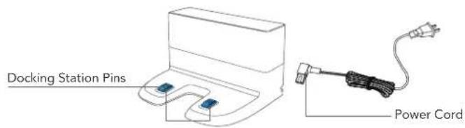 Yeedi Vac 2 pro - Package Contents/1.2 Product Diagram - 6