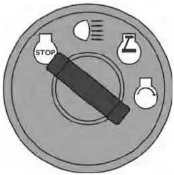 Efco Tuareg 92 - INTERRUPTOR PRINCIPAL DE ENCENDIDO - 1