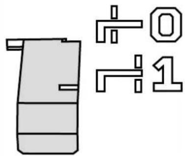 Efco Tuareg 92 - BY-PASS LEVER - FREE MOVEMENT OF THE REAR WHEELS - 1