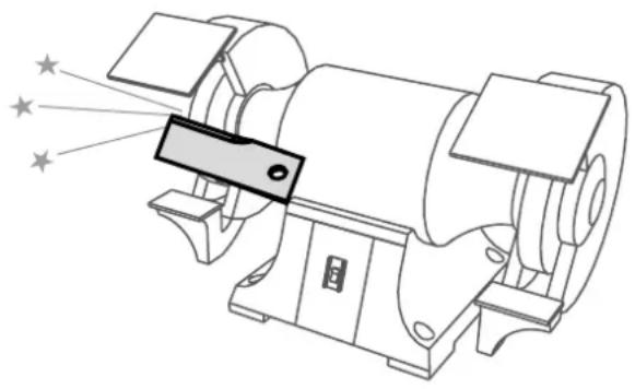 Efco Tuareg 92 - SCHÄRFEN DER MESSER - 3