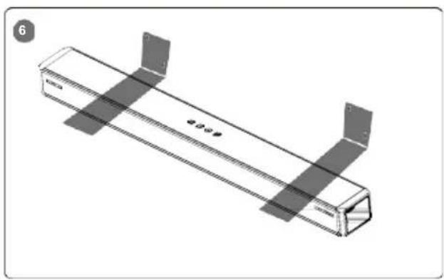 Majority Sierra Plus - Installation du support mural - 3