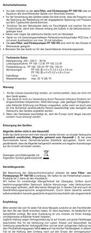 sera FP 150 - 2