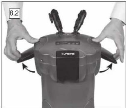 sera UVC-Xtreme 800 - US Electronically adjustable external filters - 29