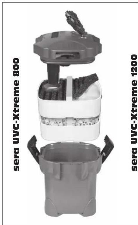 sera UVC-Xtreme 800 - US Electronically adjustable external filters - 34