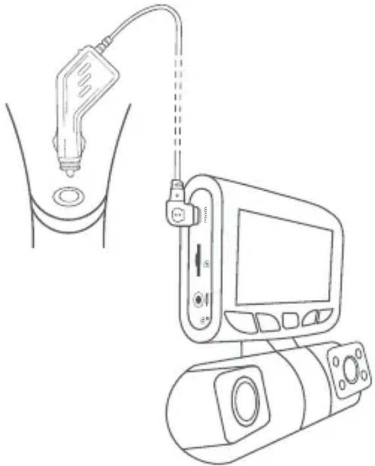 Rexing S1 - Alimentare la Telecamera e Formattare la Scheda di Memoria - 1