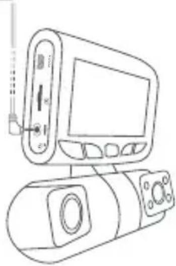 Rexing S1 - 背面カメラを取り付けます - 2