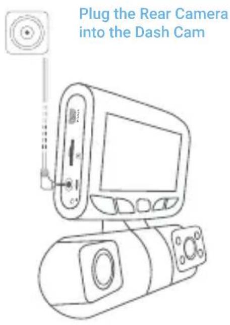 Rexing S1 - Mount the Rear Camera - 1