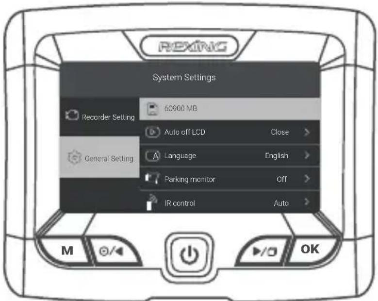 Rexing S1 - Energía del dispositivo - 1