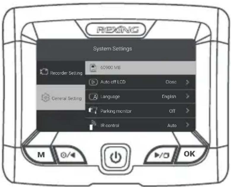 Rexing S1 - 機器の電源 - 1