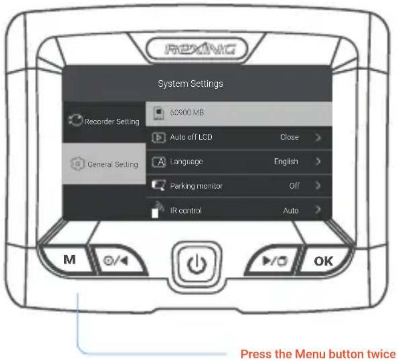 Rexing S1 - Power the Camera and Format the Memory Card - 2