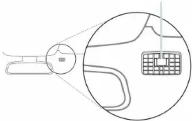 Rexing V1P-4K - Schritt 1: Installation der Dash-Cam - 1