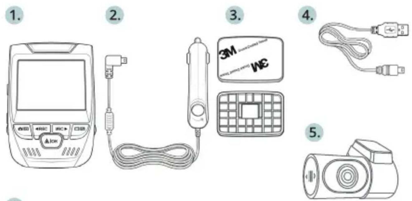 Rexing V1P-4K - Nella Confezione - 1
