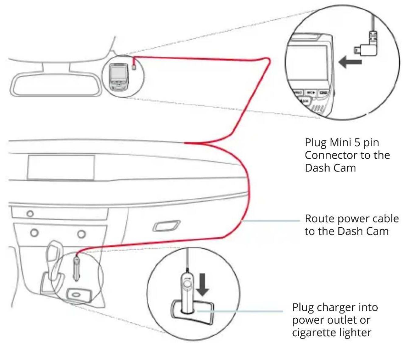 Rexing V1P-4K - Step 5: Installing the Camera onto the Windshield - 1