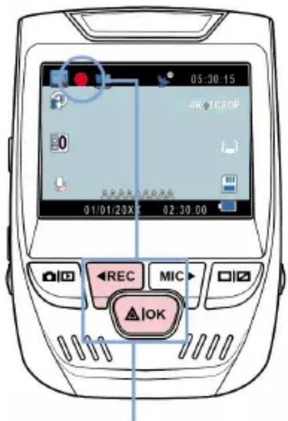 Rexing V1P-4K - Accensione del Dispositivo - 3