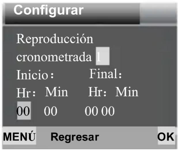 Rexing H3 - Modo de sonido de reproducción temporizada - 1