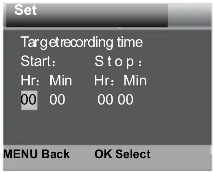 Rexing H3 - Target Recording Time - 1