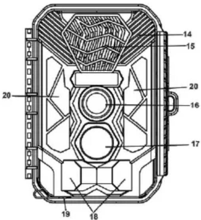 Rexing H3 - Parts Of The Camera - 2