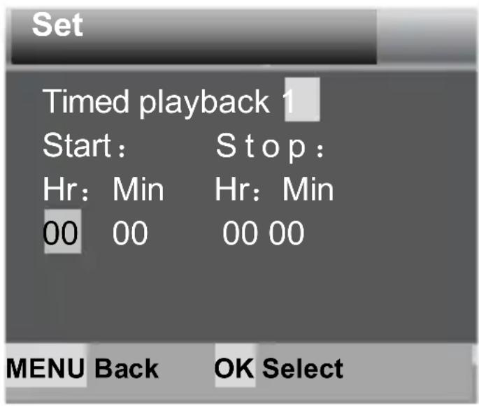 Rexing H3 - Modalità audio di riproduzione a tempo - 1