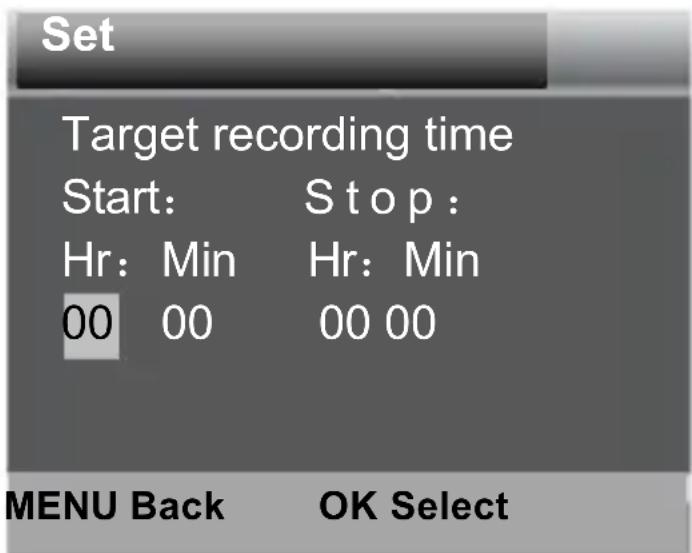 Rexing H3 - Tempo di registrazione target - 1