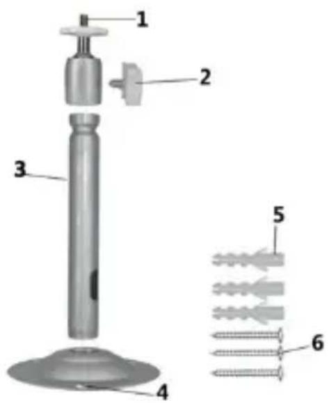 Rexing H3 - Componentes - 1