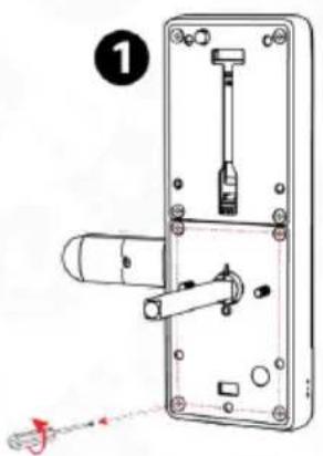 Eura ELH-01H4 - USTAWIENIE ORIENTACJI - FRONT KLAMKI - 1
