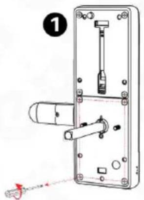 Eura ELH-01H4 - ORIENTATION SETTING - HANDLE FRONT - 1