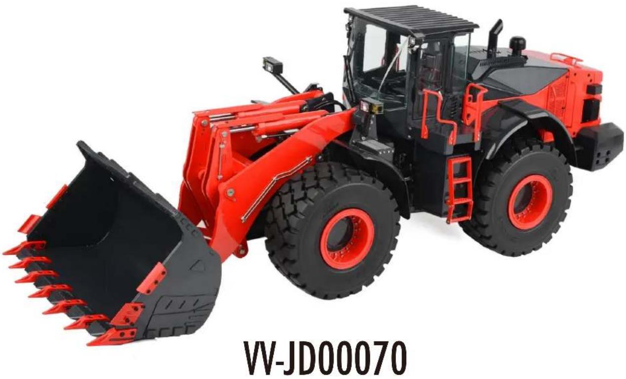 RC4WD VV-JD00070 - 1/14 Scale Earth Mover ZW370 Hydraulic Wheel Loader (Limited Edition) - 1