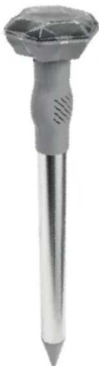 Gardigo 70095 - Solar Maulwurf-Hunde-Katzen-Frei Diamant - 1
