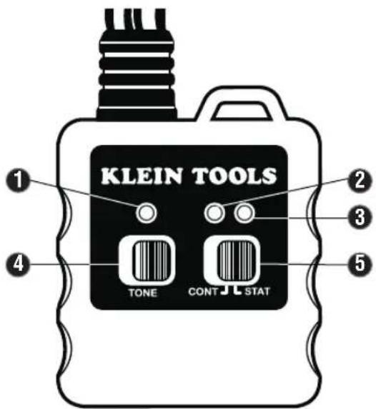 Klein Tools VDV500-051 - PANNEAU AVANT DU TONEcube PANNEAU AVANT DU PROBEplus - 1