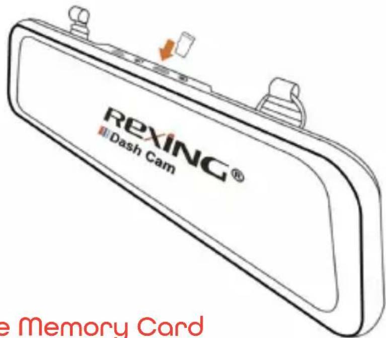 Rexing M1 - Step 1: Install the Dash Cam - 2