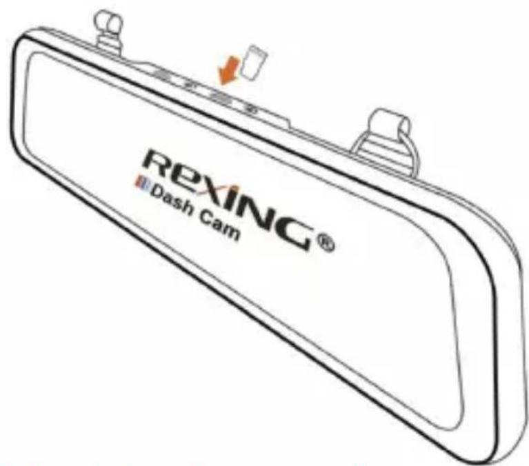 Rexing M1 - Paso 1: Instalar la Grabadora de conducción - 2