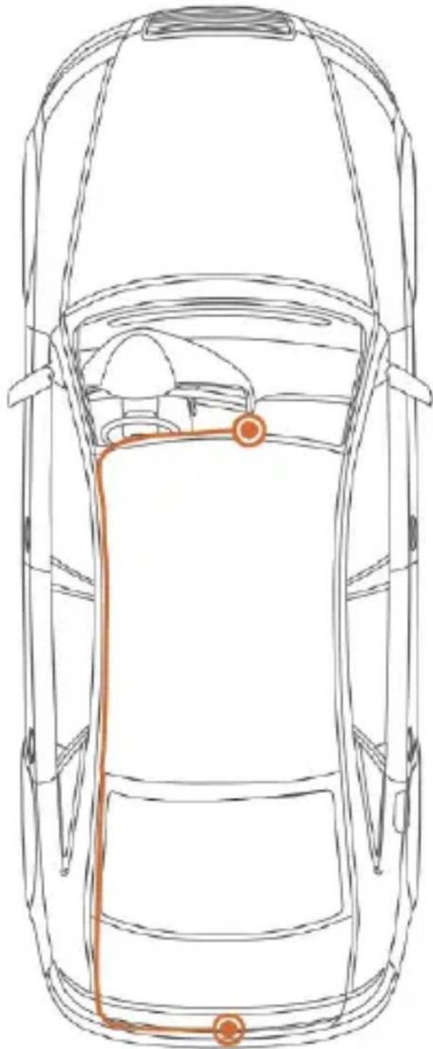 Rexing M1 - Step 5: Mount the Rear Camera - 2