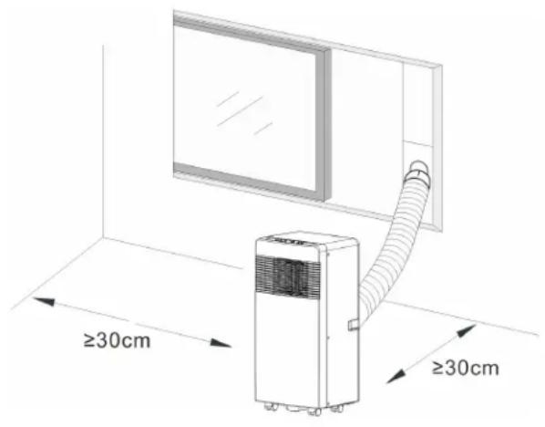 Wood's AC Capri Silent 9K - Important - 1