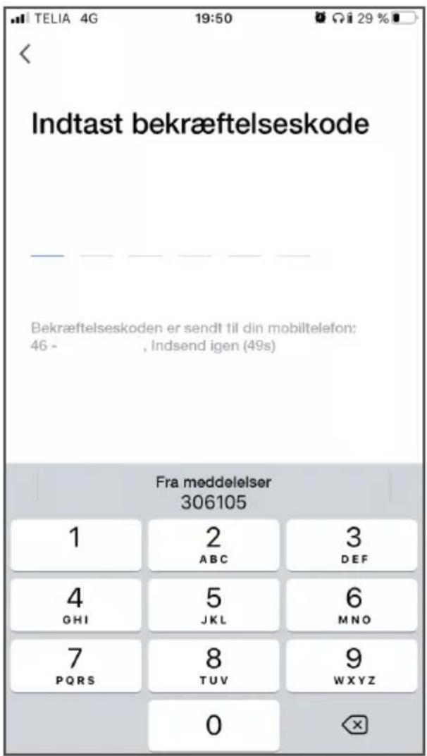Wood's WAC704G - Vælg at registrere dig via mobil- nummer - 2