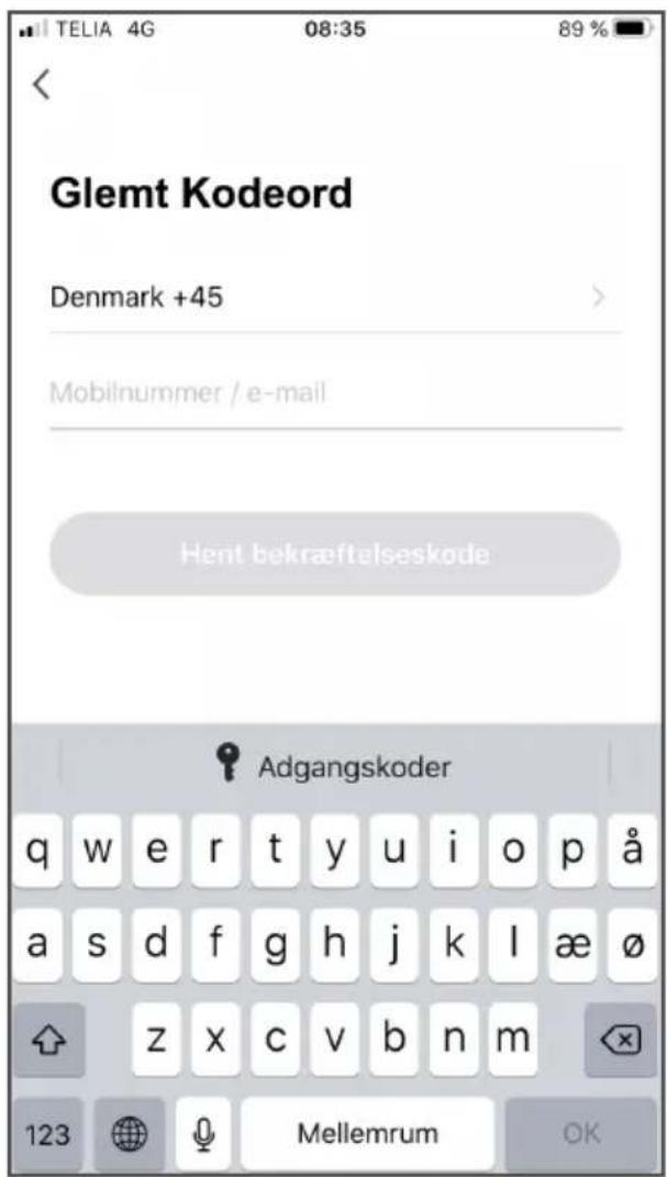 Wood's WAC704G - Få din adgangskode tilbage - 2