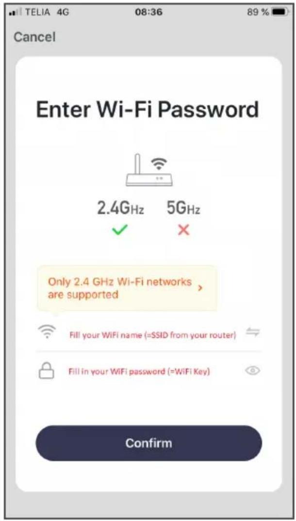Wood's WAC704G - Apparaat resetten Meld u aan bij uw lokale wifi - 2