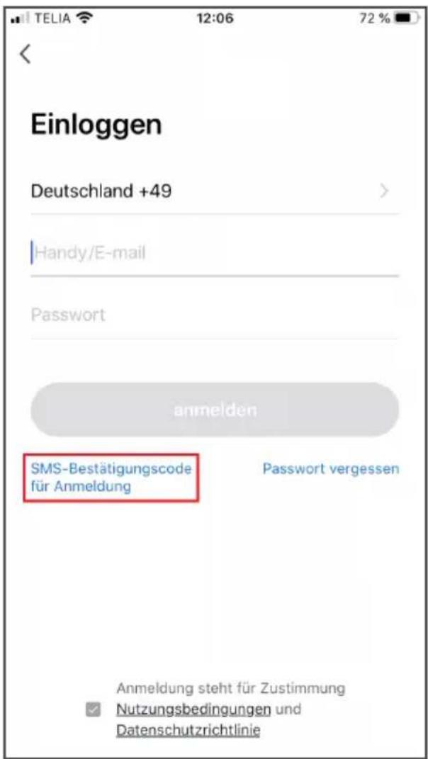 Wood's WAC704G - Die Registrierung per Handy-Nr. vornehmen. - 4