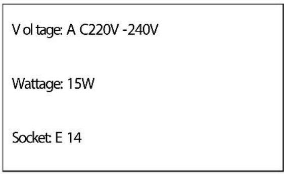 NODOR NorChef SO 4800 DB - R eplacing of oven lamp - 2