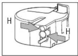 GORENJE CMA9200BG - Toutes les pièces peuvent être lavées au lave-vaisselle, à condition de les mettre dans le panier supérieur de la machine. - 2