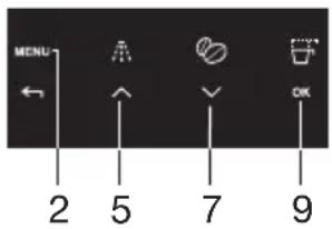 MENU 2 5 7 9