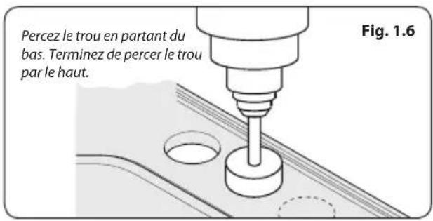 NODOR NorGranite 78.50 1B WH - Délimiter l'ouverture - 1