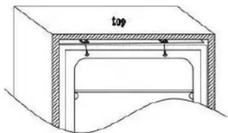 NODOR NorFrost ICE 177 TNF BI - Installation Instruction (sliding hinge) - 3