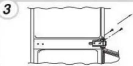NODOR NorFrost ICE 177 TNF BI - Reversing the appliance doors - 3