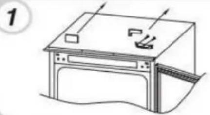 NODOR NorFrost ICE 177 TNF BI - Reversing the appliance doors - 1