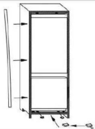 NODOR NorFrost ICE 177 TNF BI - Installation Instruction (sliding hinge) - 5